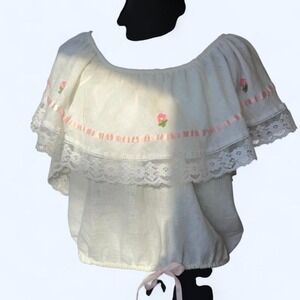 Romantic lace blouse